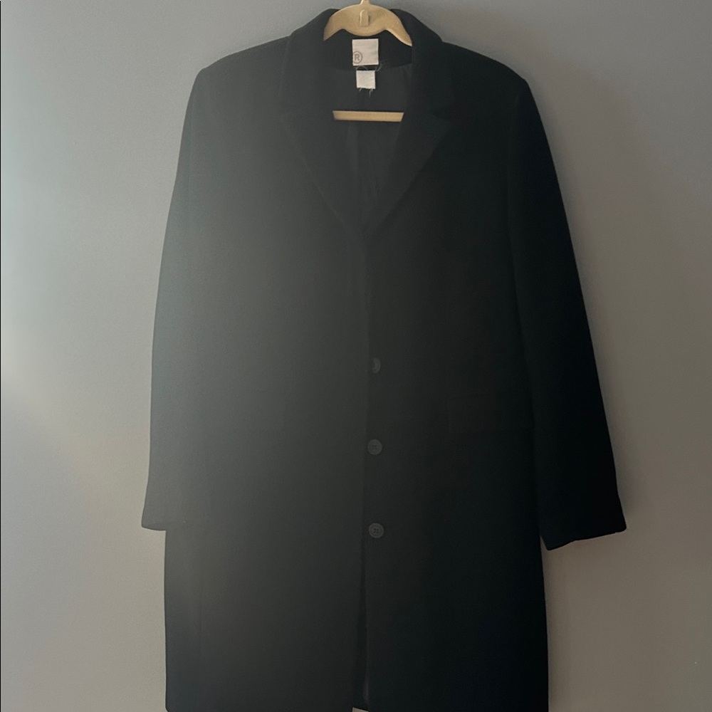 Source Unknown Black Pea Coat